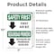 Signmission First Aid Kit Bilingual, 7 in W x Rectangle, Vinyl Decal OS-2PACK-SF-D-710-L-10800 - alternate 2